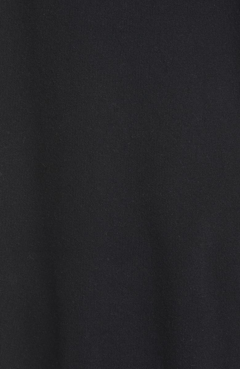 Balmain Logo Stripe Trim Wool Blend Cardigan, Alternate, color, 