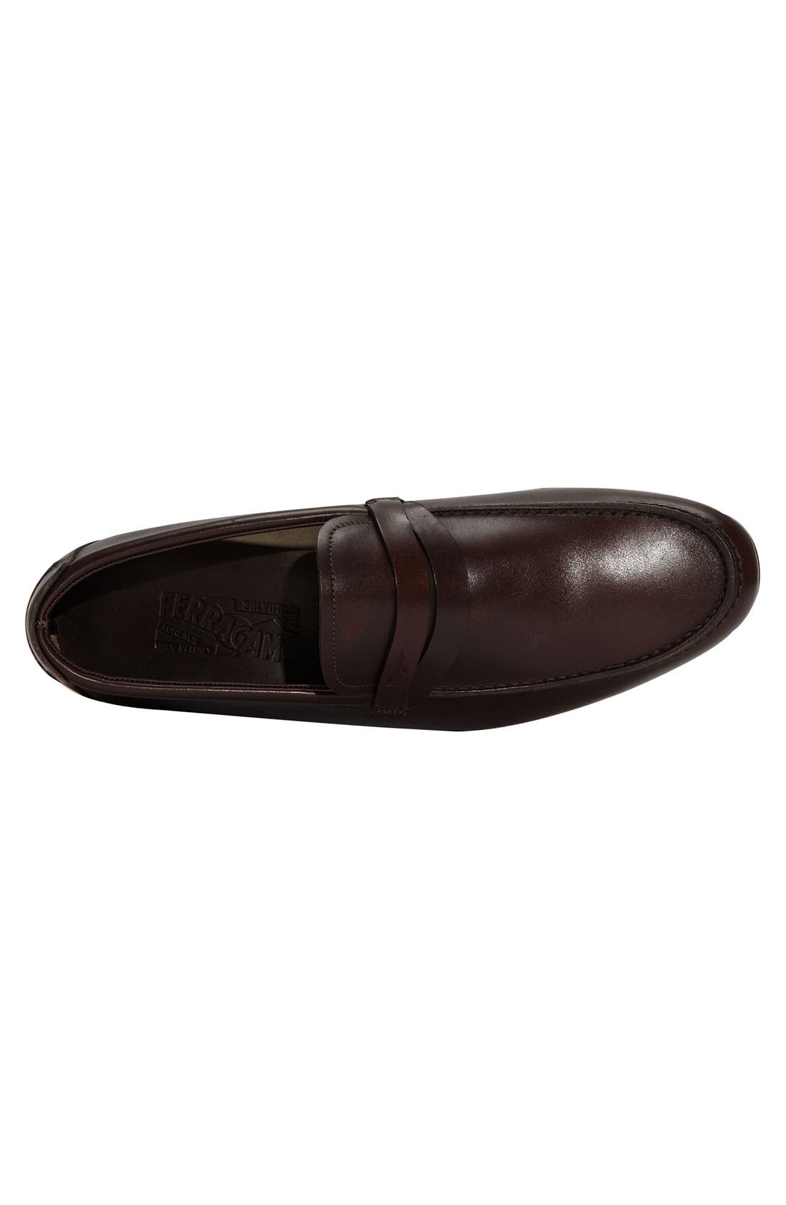 Salvatore Ferragamo 'Demonte' Loafer, Alternate, color, HICKORY