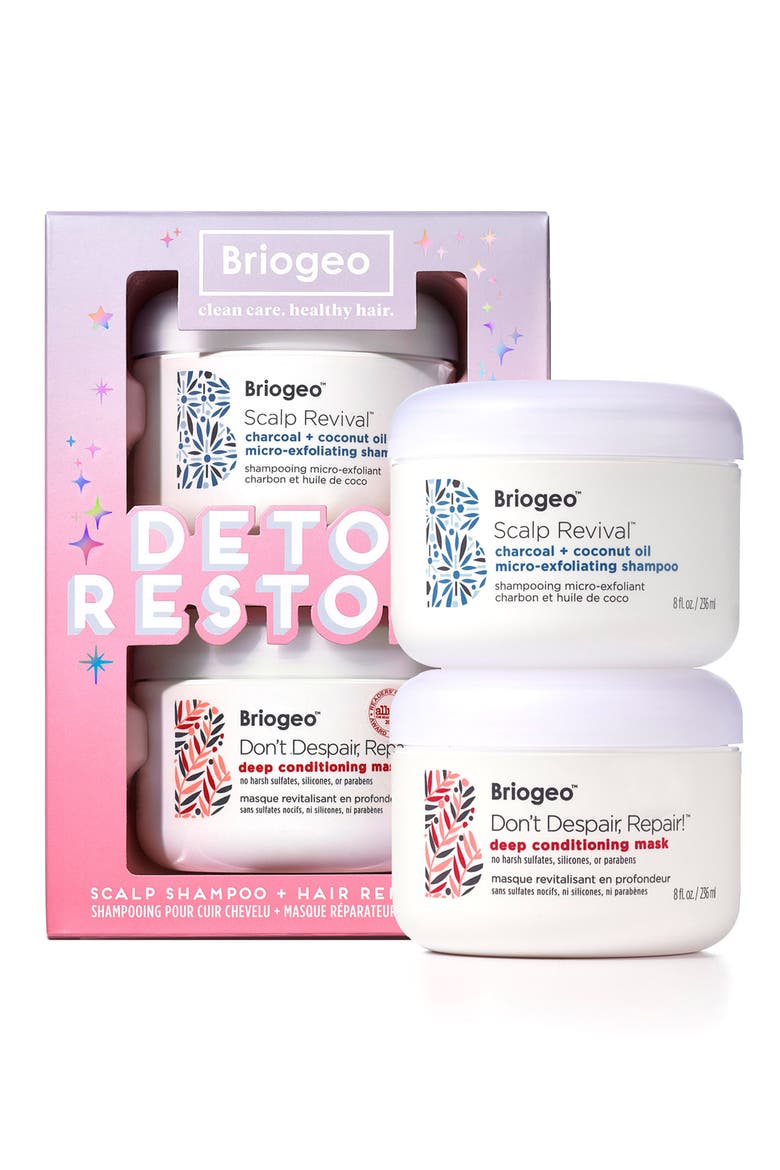 Full Size Detox & Restore Hair Care Set, Main, color, NO COLOR