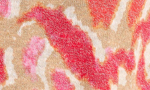 Nic + Zoe Painted Ikat Sweater In Multi