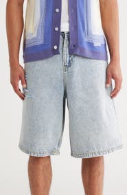 WeSC Distressed Denim Jorts