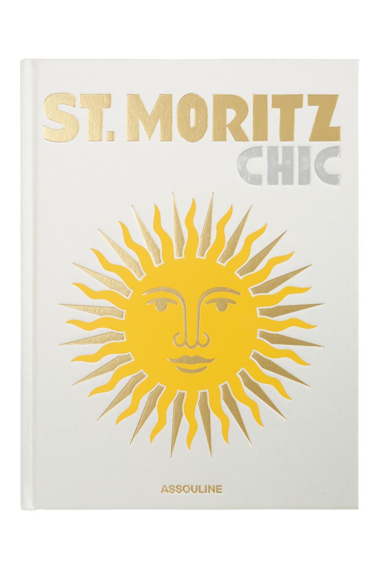'St. Moritz Chic' Book, Main, color, WHITE