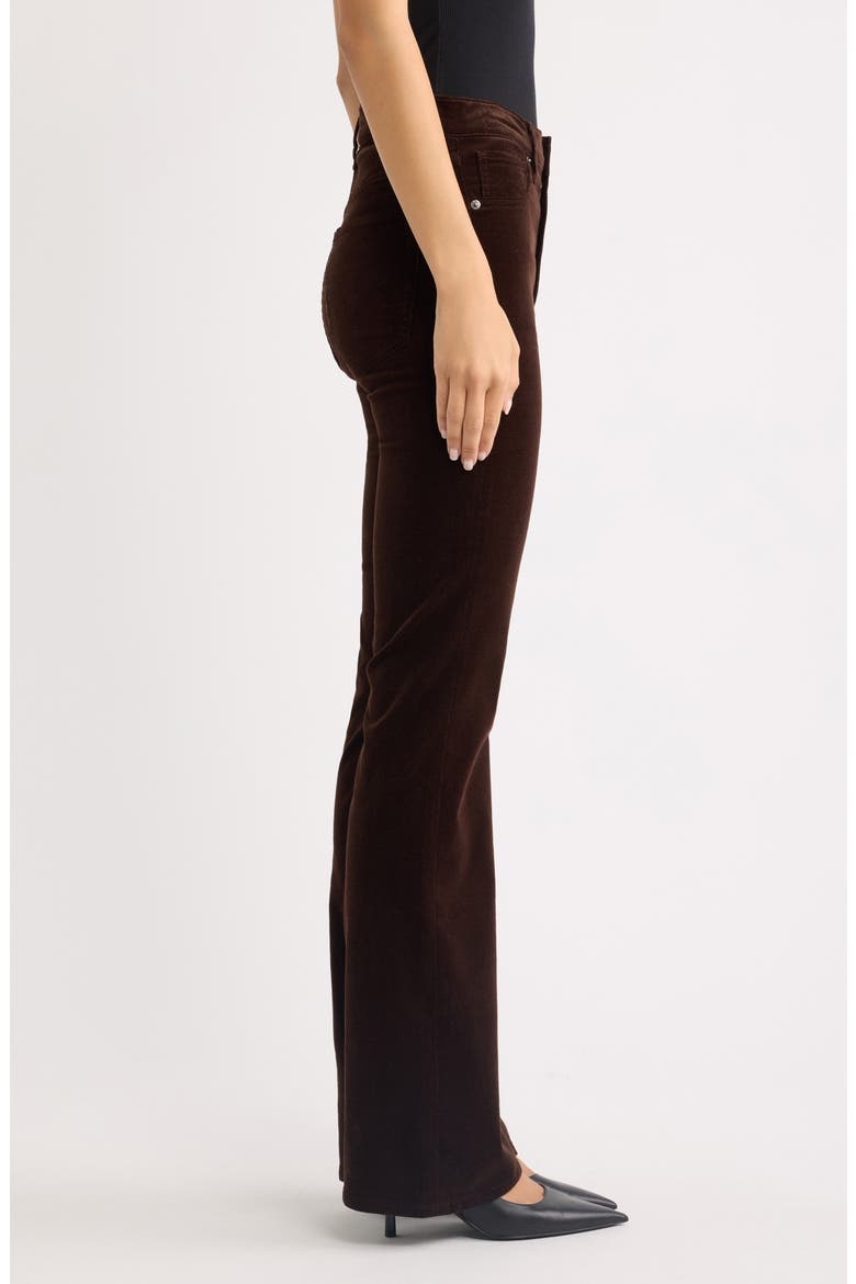 The Reboot High Waist Bootcut Corduroy Jeans, Alternate, color, ESPRESSO