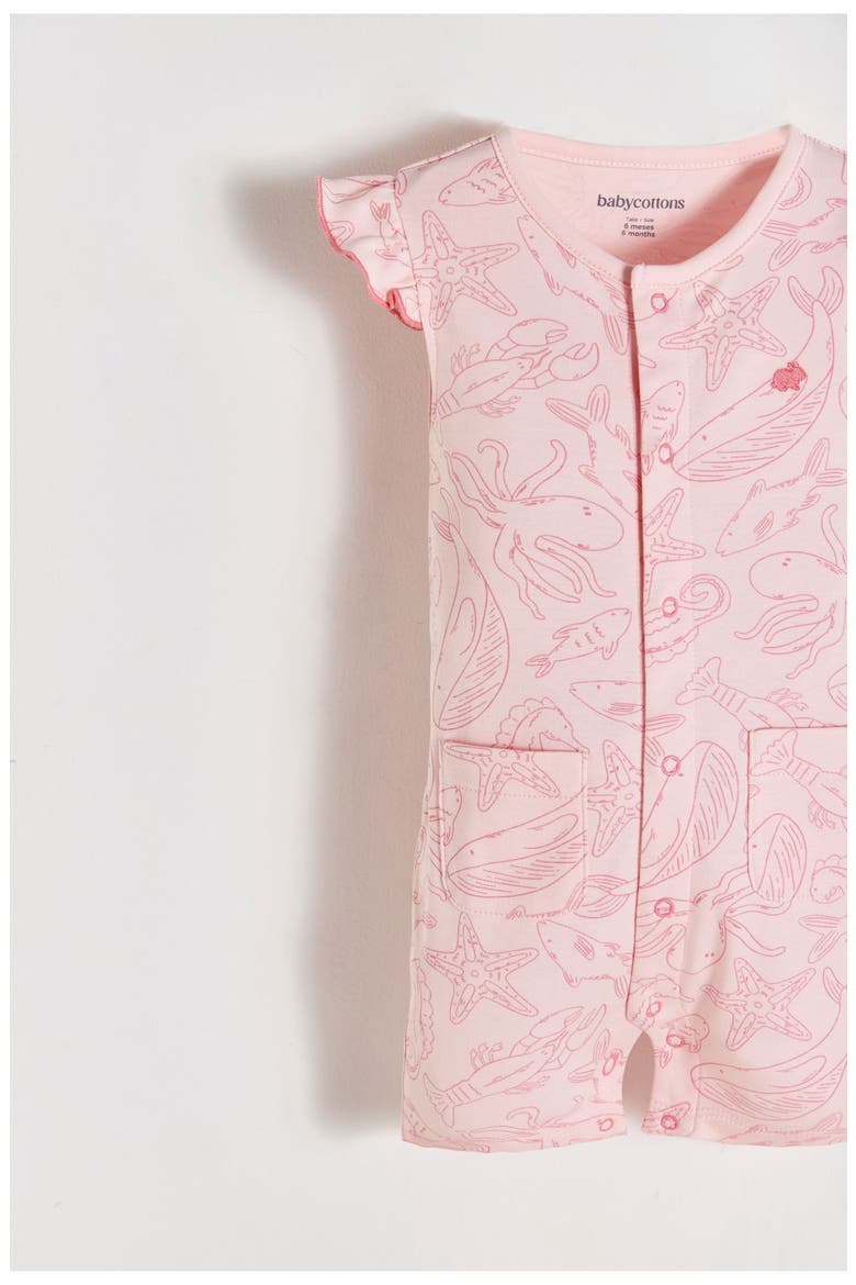Jane Animals One Piece, Alternate, color, Pink