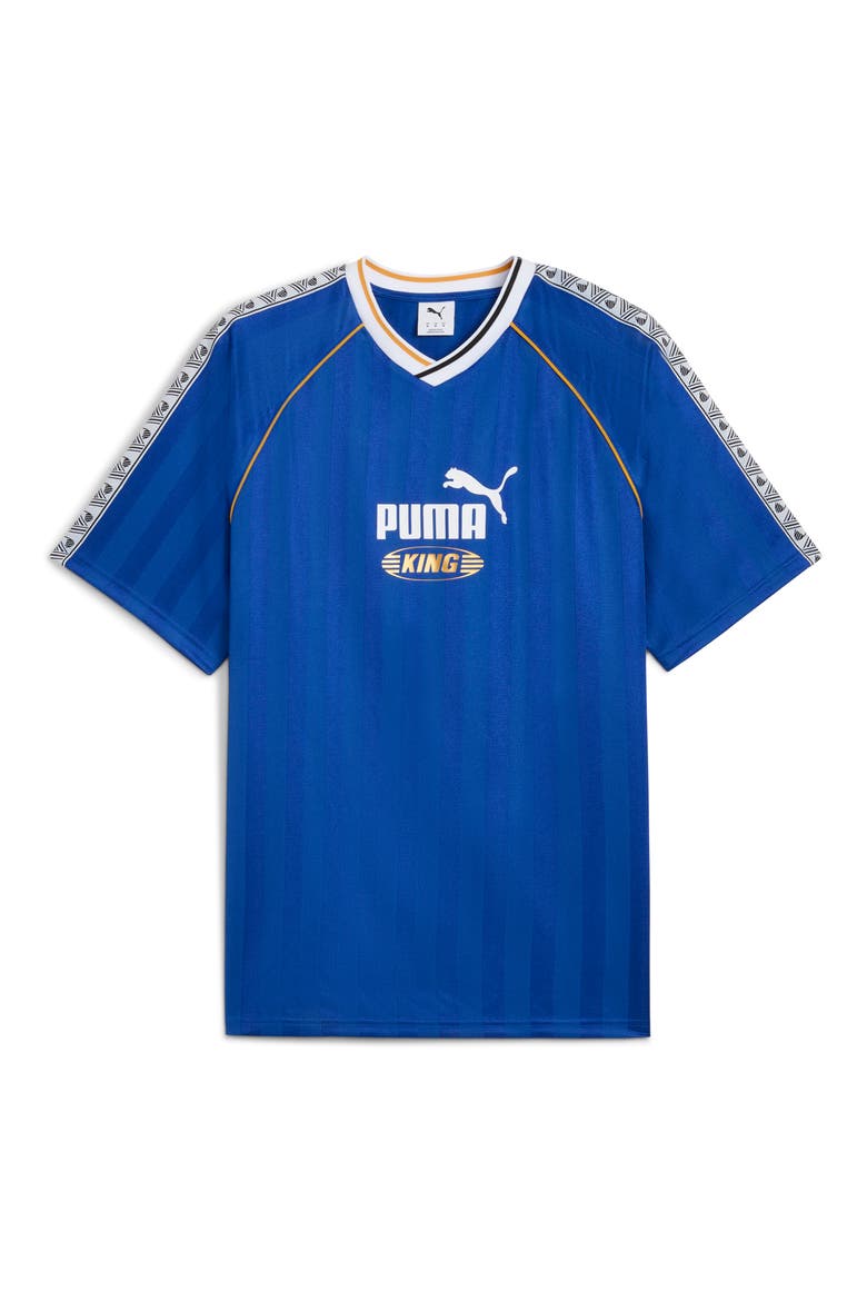 x KING Relaxed Football Jersey, Main, color, MOUNTAIN BLUE