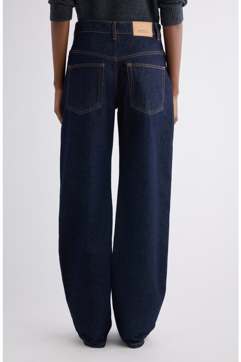 Drolane High Waist Straight Leg Jeans, Alternate, color, LIGHT BLUE