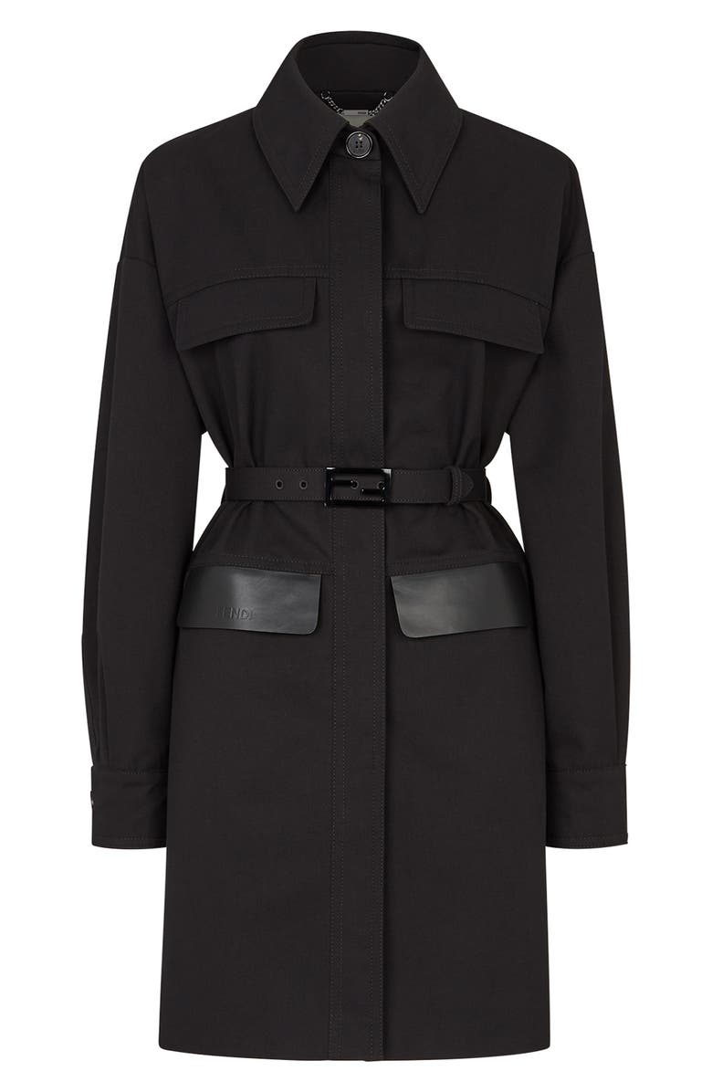 Fendi Belted Jacket, Main, color, 