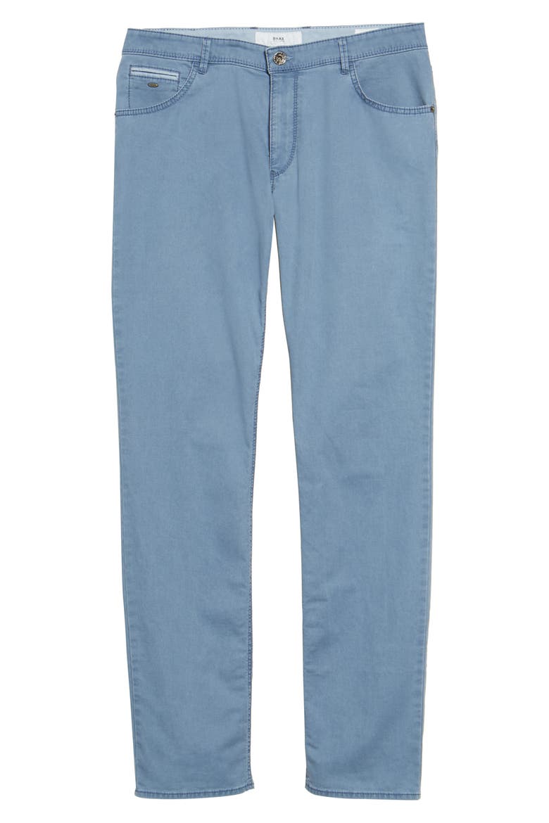 Chuck Flat Front Stretch Cotton Pants, Alternate, color, SKY BLUE