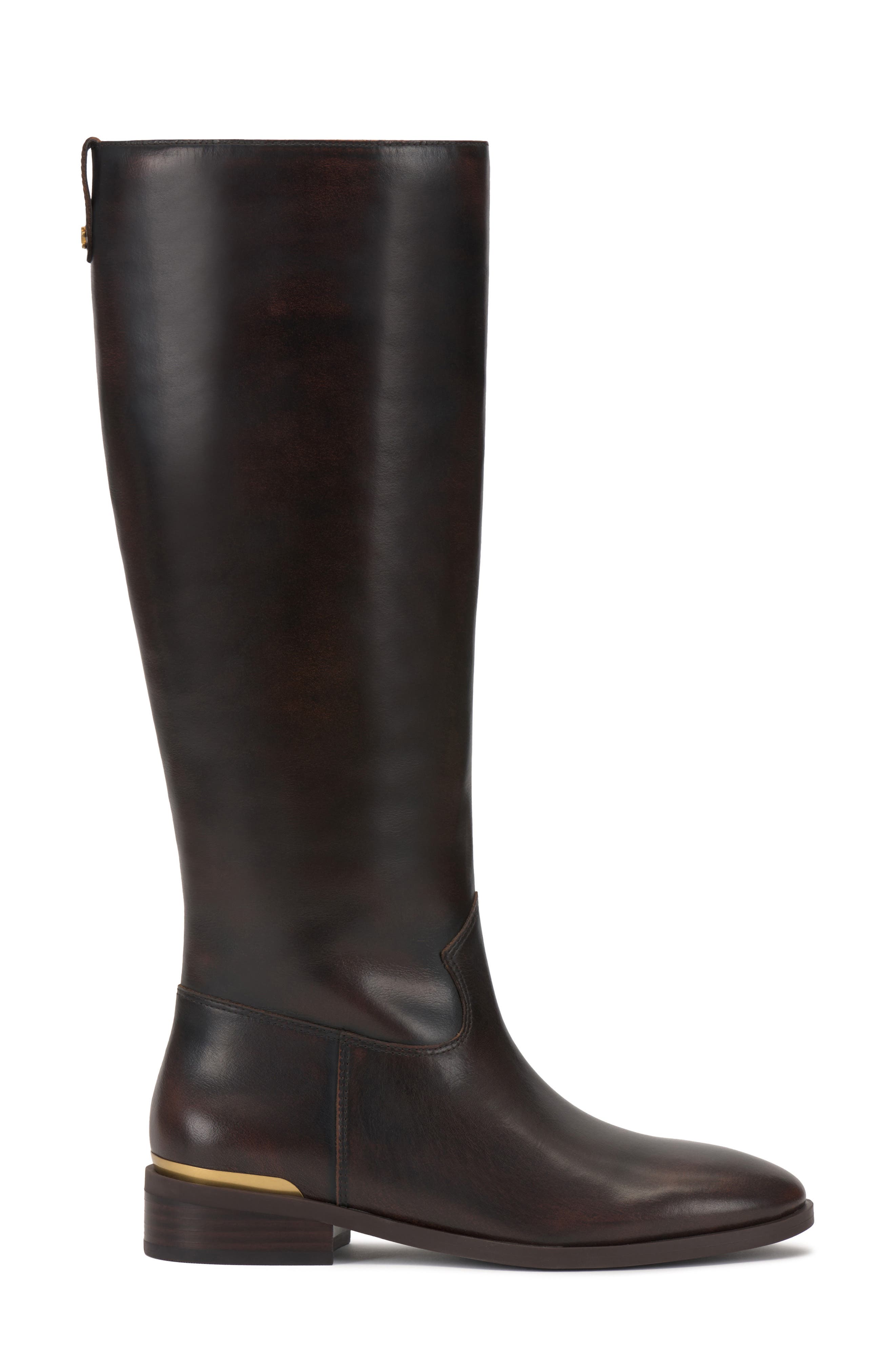 Bercla Knee High Boots, Alternate, color, AGED BOURBON
