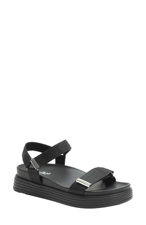 Alegria By Pg Lite Allyson Platform Sandal In Black