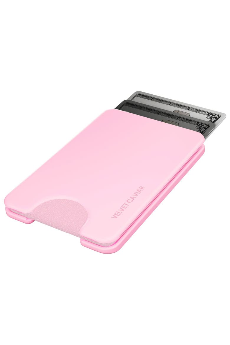 Magnetic Phone Wallet, Alternate, color, Pink