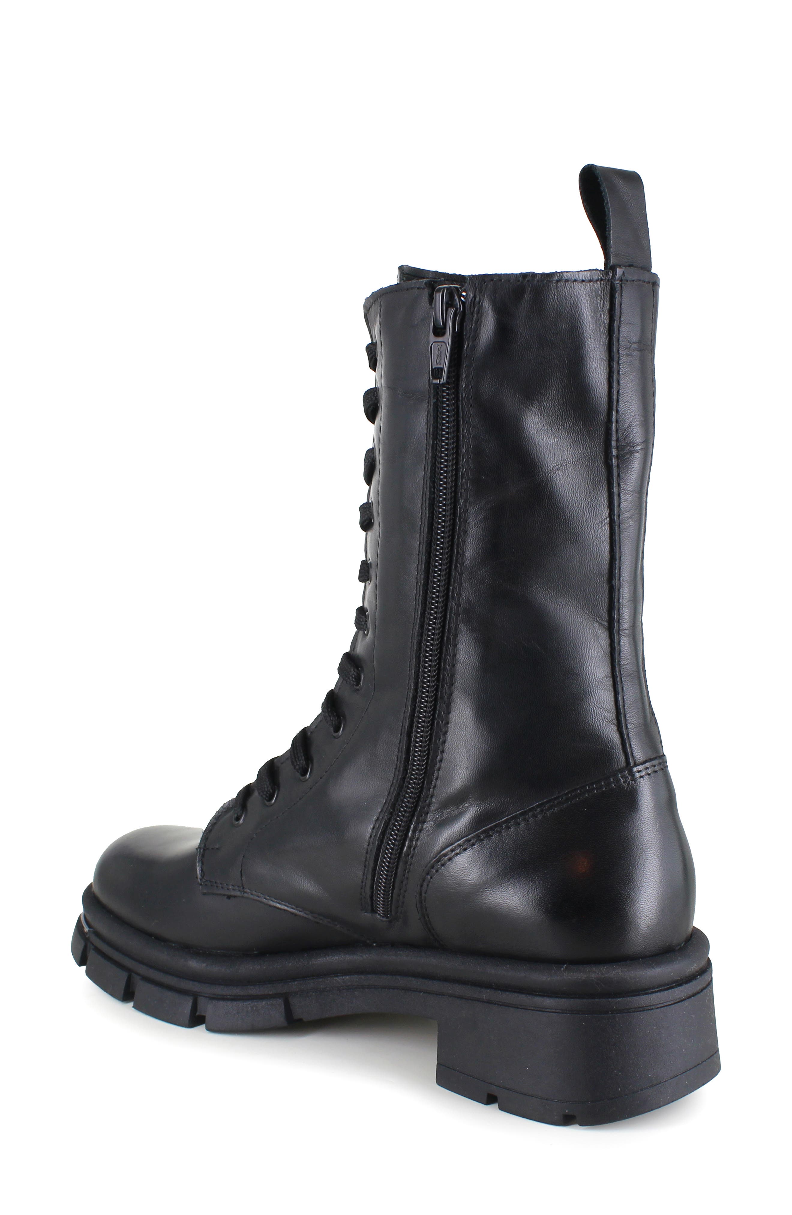 ZIGI Magda Lug Sole Bootie, Alternate, color, Black