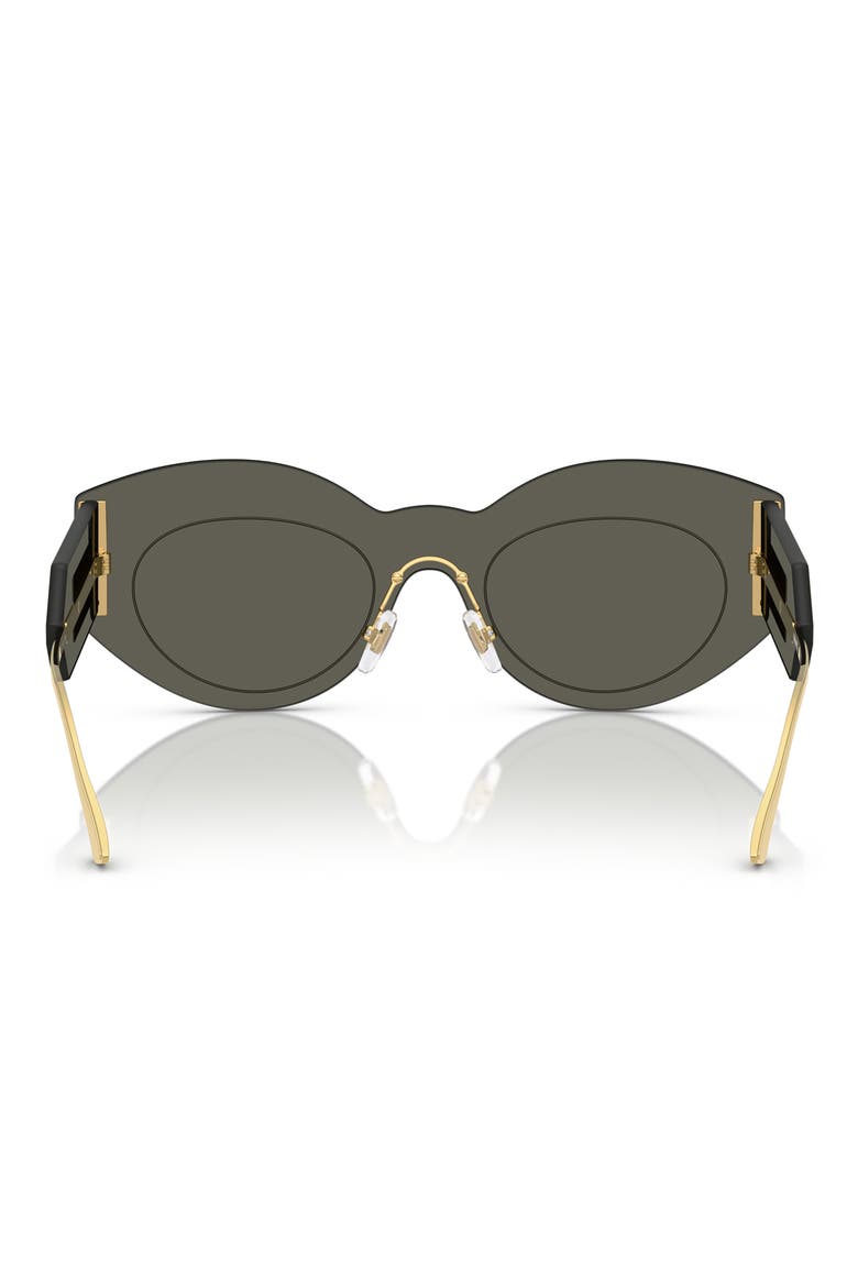 44mm Irregular Sunglasses, Alternate, color, GOLD MIRROR