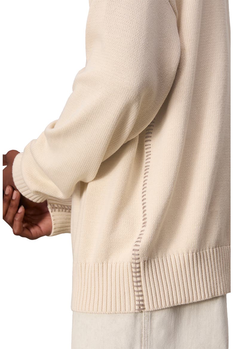 Clarkson Organic Cotton Sweater, Alternate, color, TURTLEDOVE