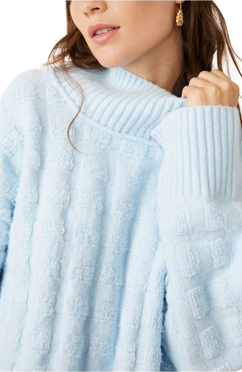 Free People Care Soul Searcher Mock Neck Sweater, Alternate, color, 