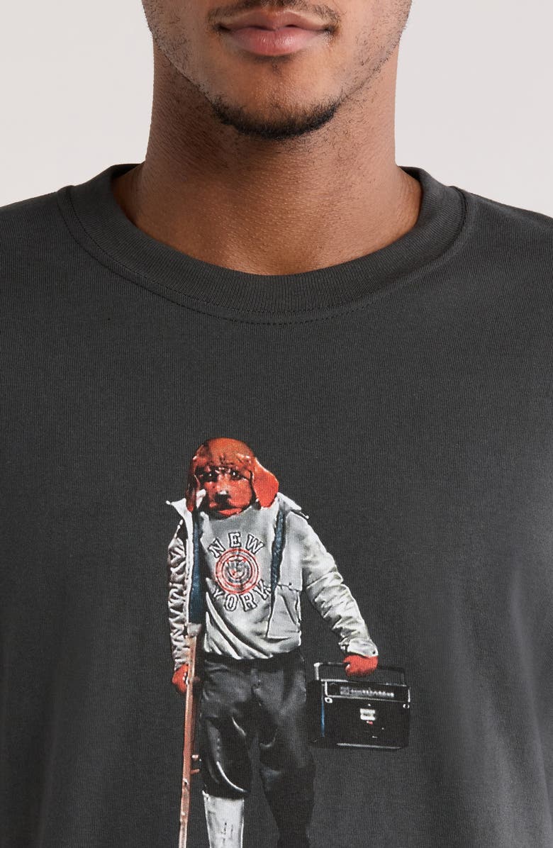 PLEASURES x Daft Punk Da Funk Cotton Graphic T-Shirt, Alternate, color, 