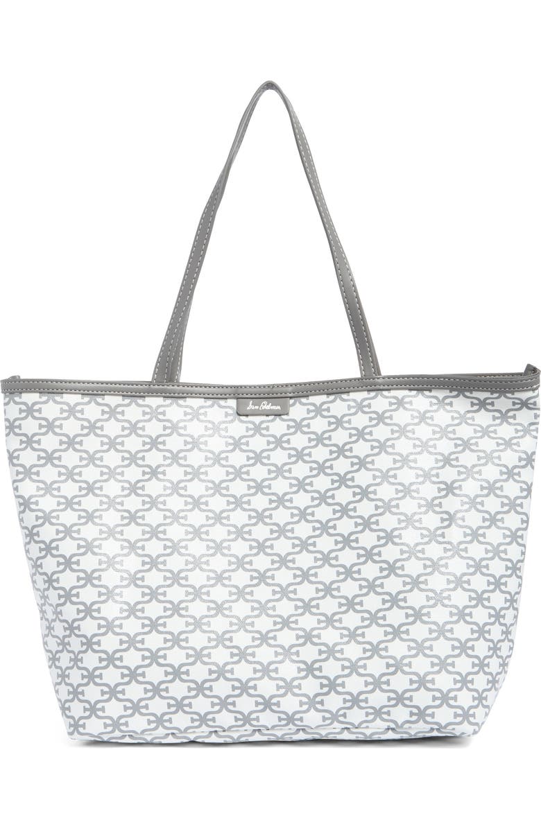 Sam Edelman Felicia Monogram Shopper Tote, Main, color,