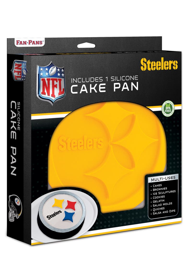 Pittsburgh Steelers Cake Pan, Main, color, Yellow
