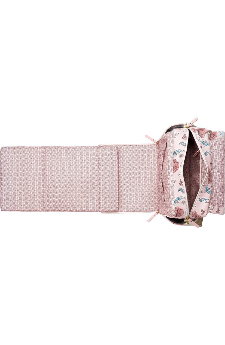 Petunia Pickle Bottom x Disney The Little Mermaid Boxy Water Resistant Backpack, Alternate, color,