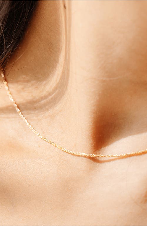 Made By Mary 14k Tornado Necklace In Gold