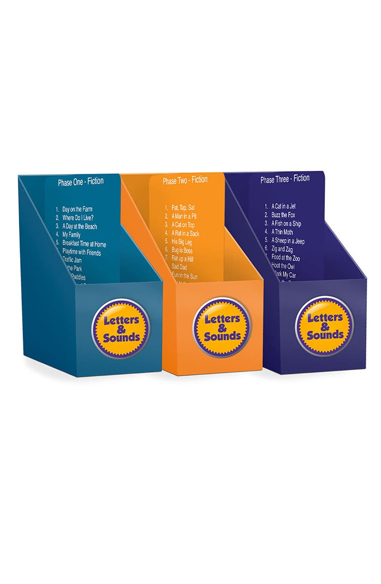 Junior Learning Decodable Reader Holders, Alternate, color, Multicolored