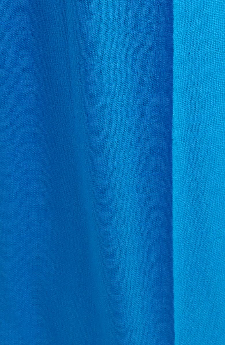 Tahari ASL Pleated Wide Leg Pants, Alternate, color, Blue Jewel
