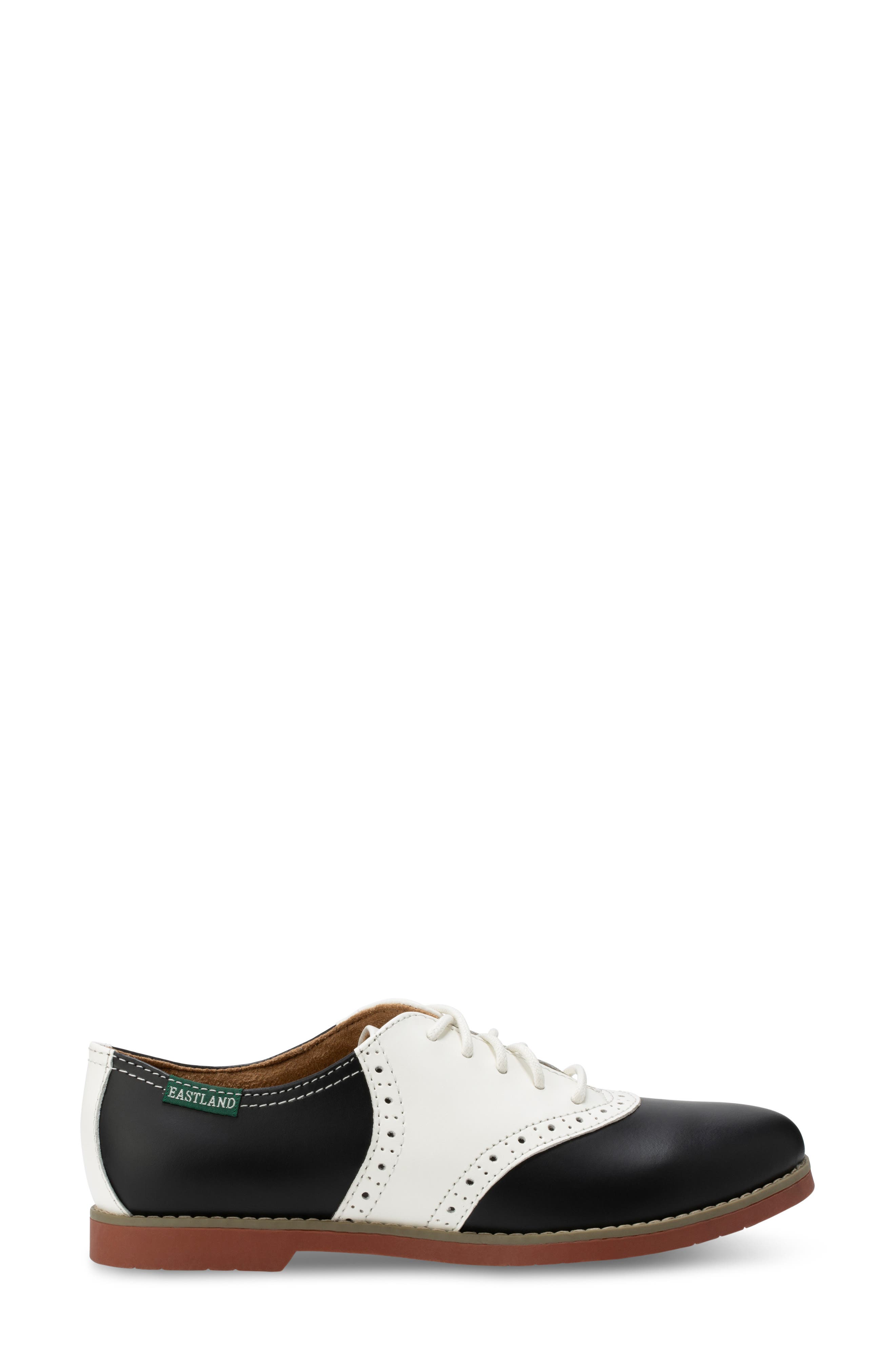 Eastland Sadie Oxford, Alternate, color, White/ Black