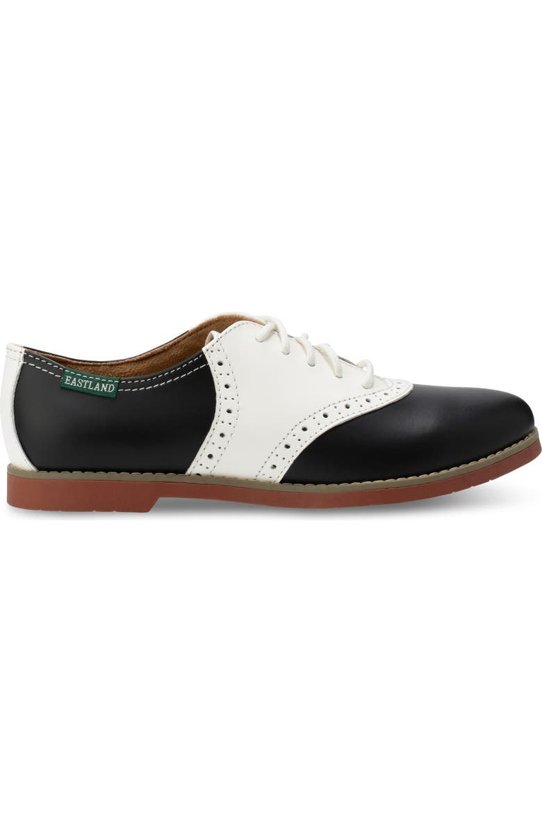 Eastland Sadie Oxford, Alternate, color, White/ Black