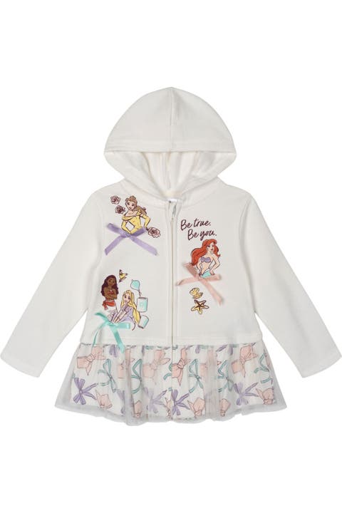 Princess Zip-Up Hooded Sweatshirt