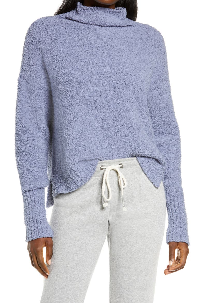 UGG Sage Cowl Neck Pullover, Main, color, DARK ICE