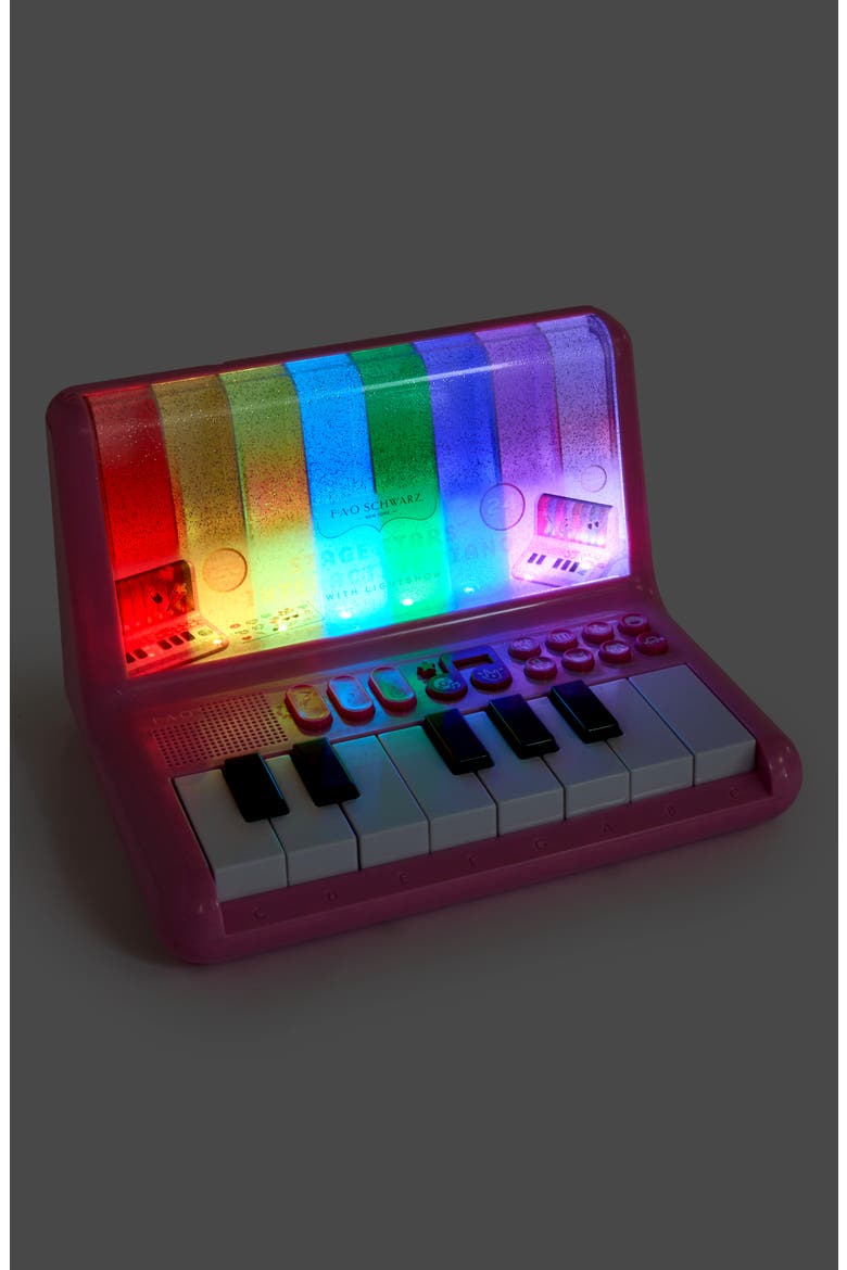 Preschool Toy Light Up Piano, Alternate, color, LIGHT/ PASTEL PINK