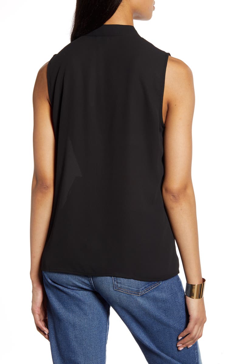 Halogen<sup>®</sup> V-Neck Blouse, Alternate, color, 