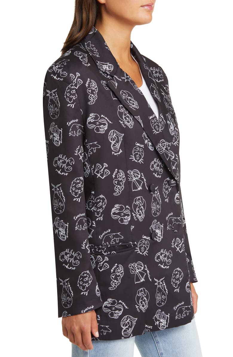 Dressed in Lala Boyfriend Blazer, Alternate, color, 