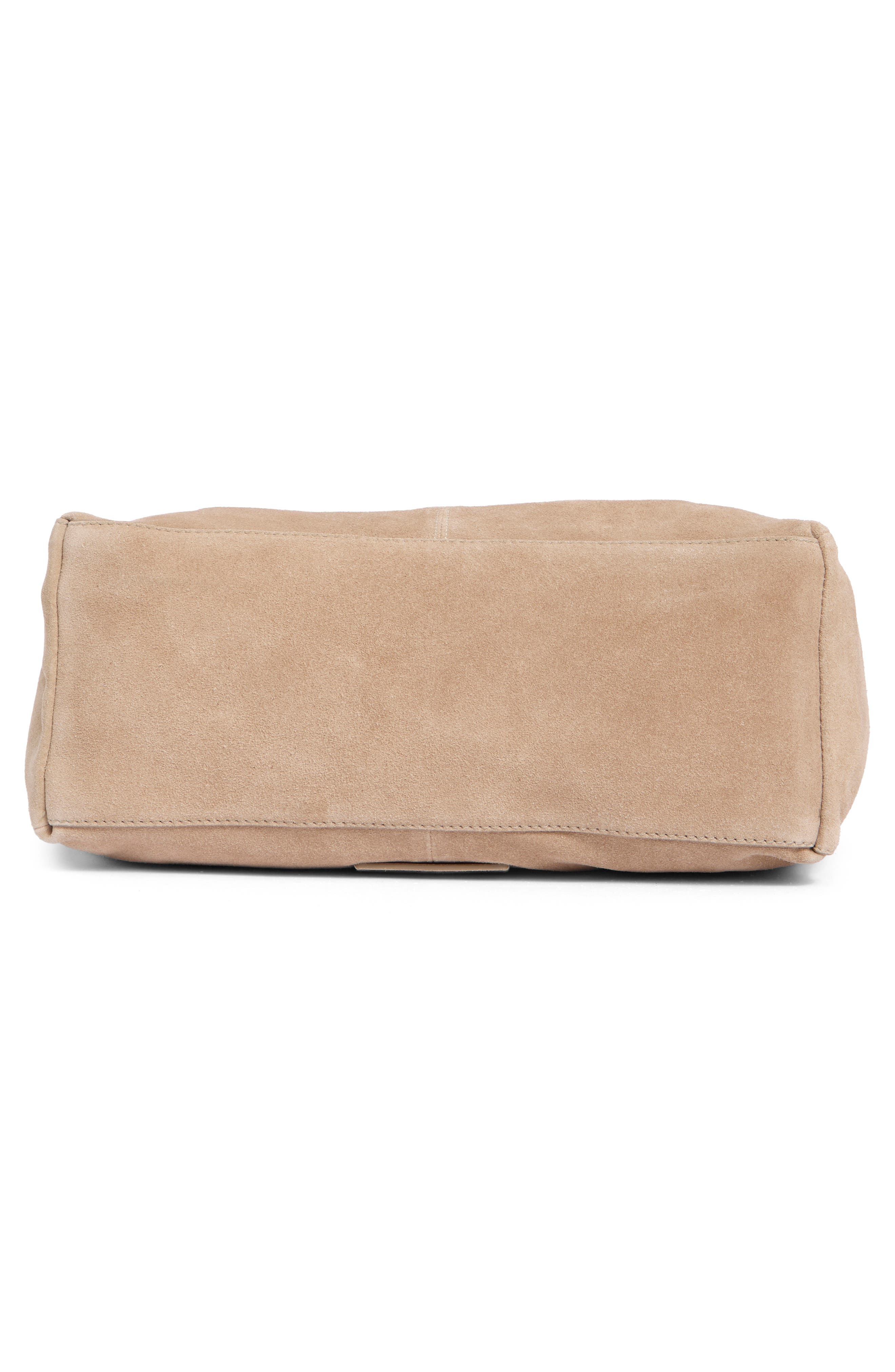 Clem Leather Hobo Bag, Alternate, color, TUSCANY SOFT COW SUEDE