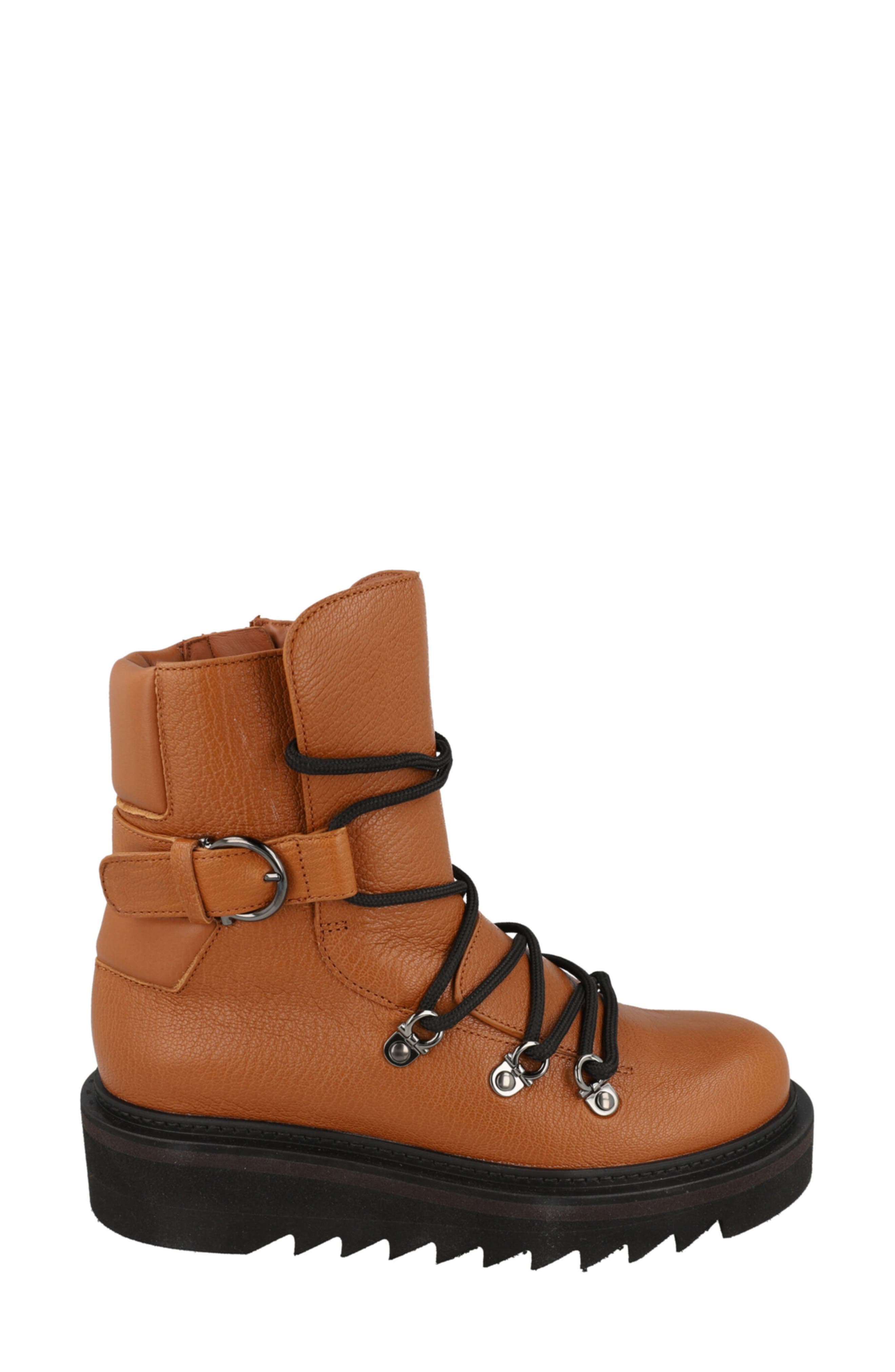 Elimo Leather Hiker Boot, Alternate, color, MEDIUM BROWN