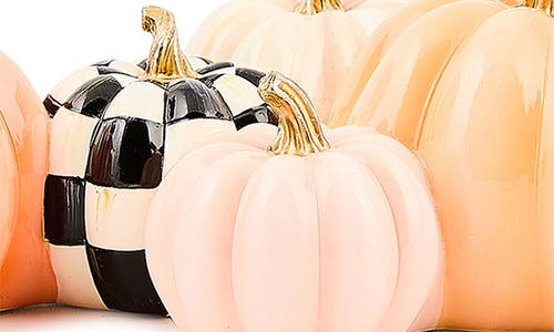 Mackenzie-childs Mackenzie Childs Hocus Pocus Pumpkin Cluster Arrangement In Multi