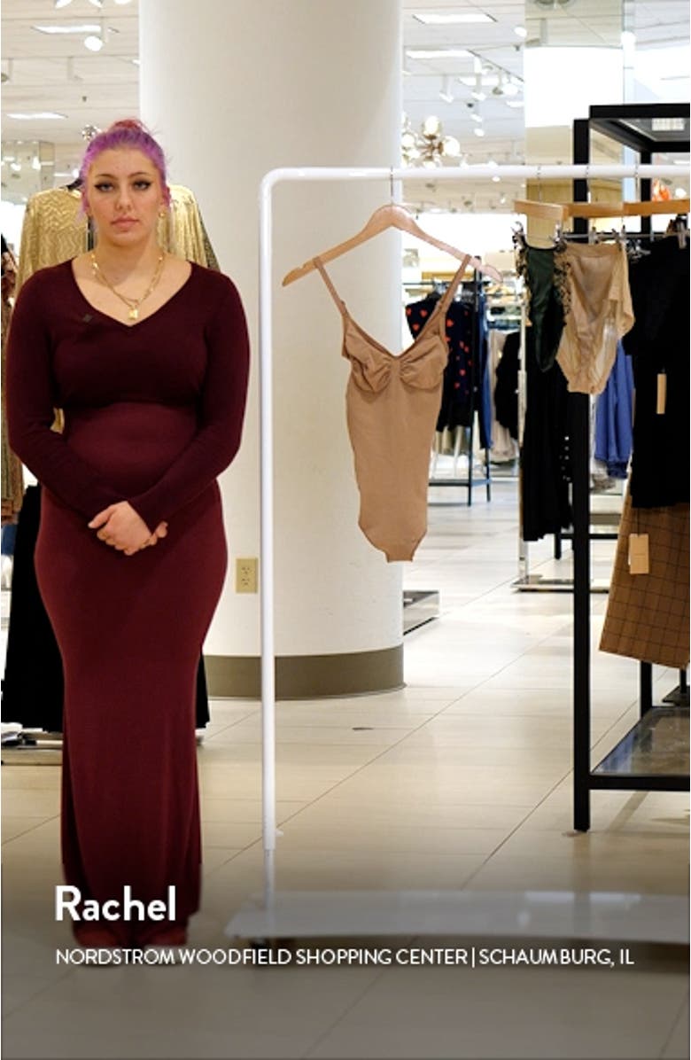 Seamless Sculpt Thong Bodysuit, sales video thumbnail