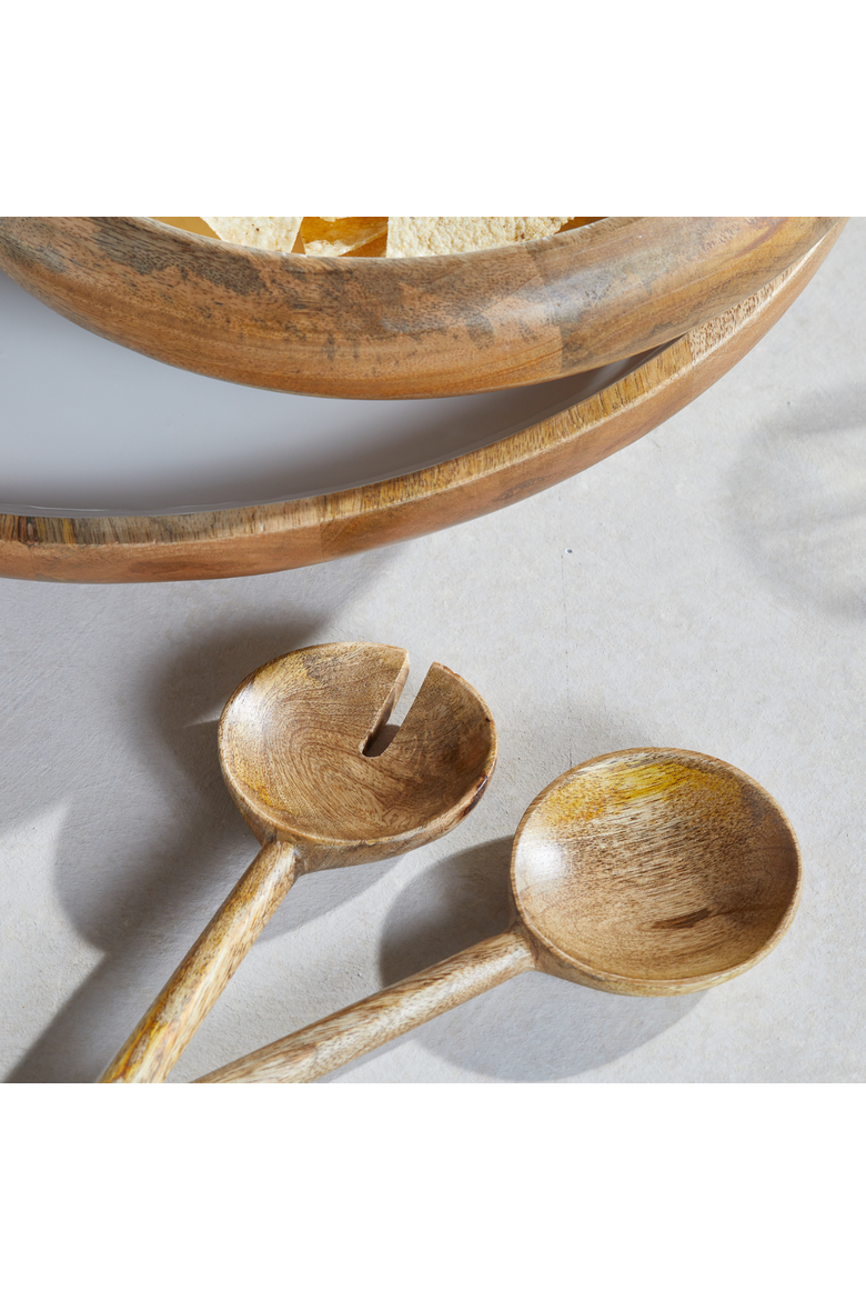 Madras Traditional Serving Set, Alternate, color, Natural