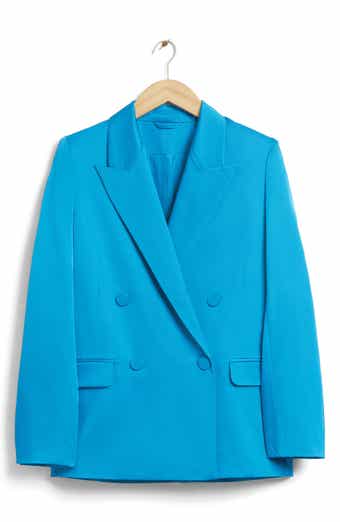 & Other Stories Peak Lapel Double Breasted Blazer