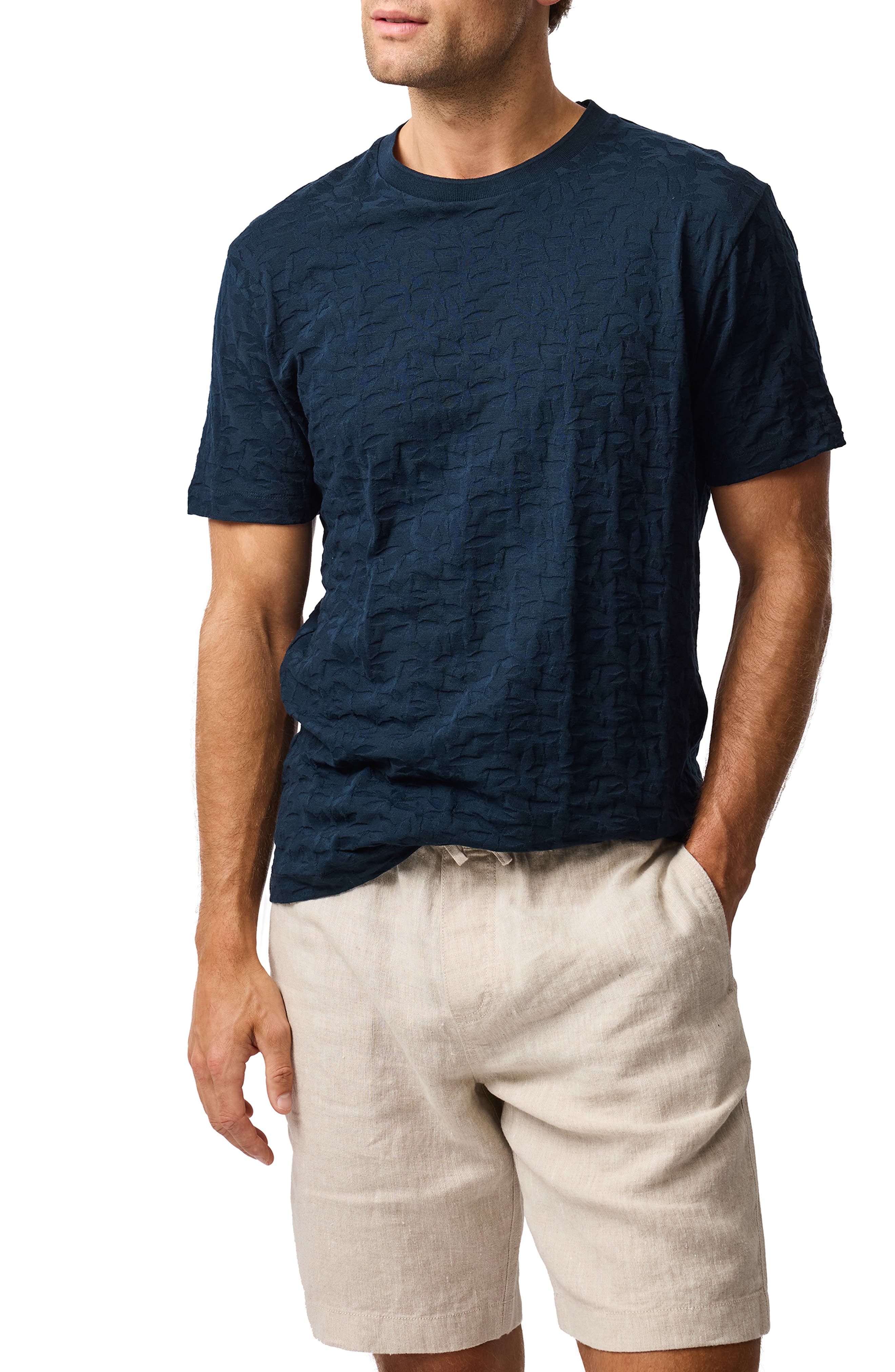 Rodd & Gunn Aylesbury Jacquard Knit T-Shirt