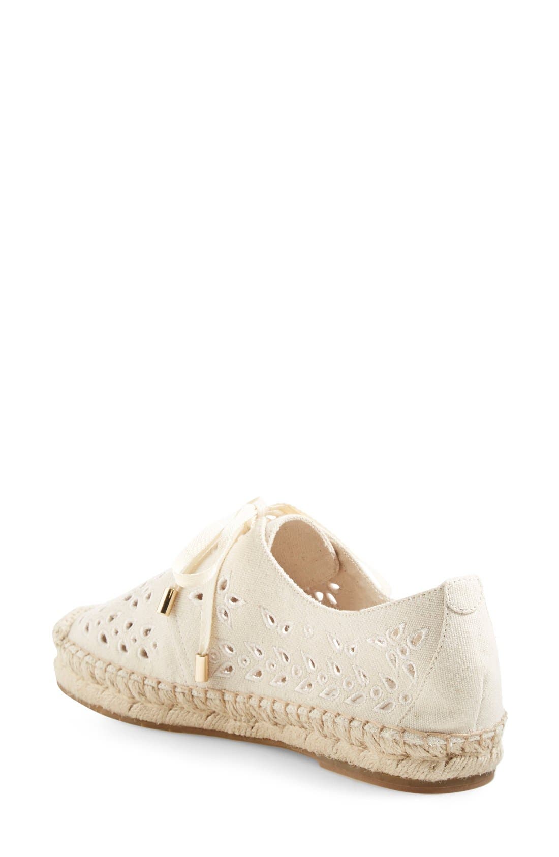 Joie 'Wallie' Lace-Up Espadrille Flat, Alternate, color, 