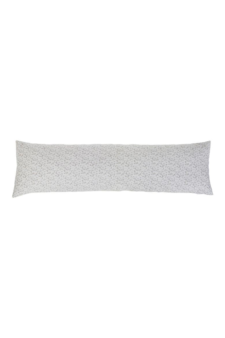 June Body Pillow, Main, color, OCEAN/ GREY
