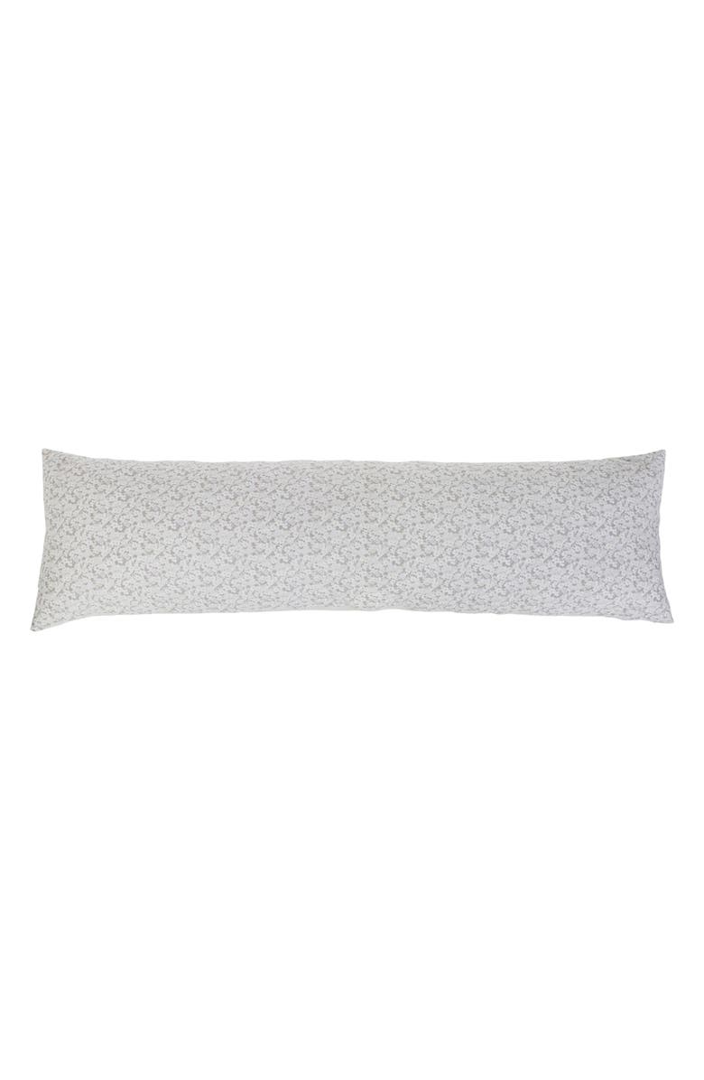 Pom Pom at Home June Body Pillow, Main, color, Ocean/ Grey