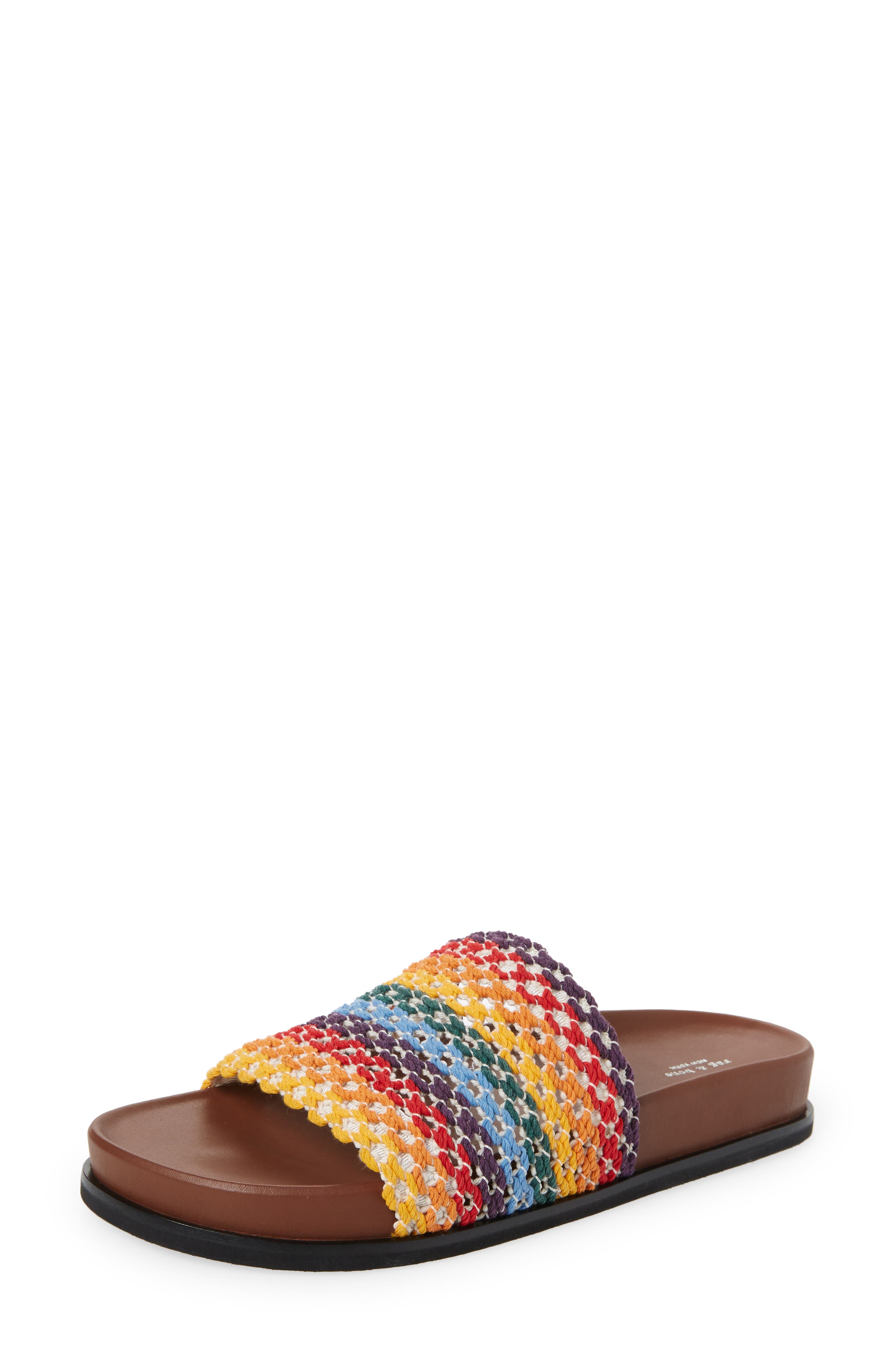 rag & bone Bailey Slide Sandal, Main, color, 