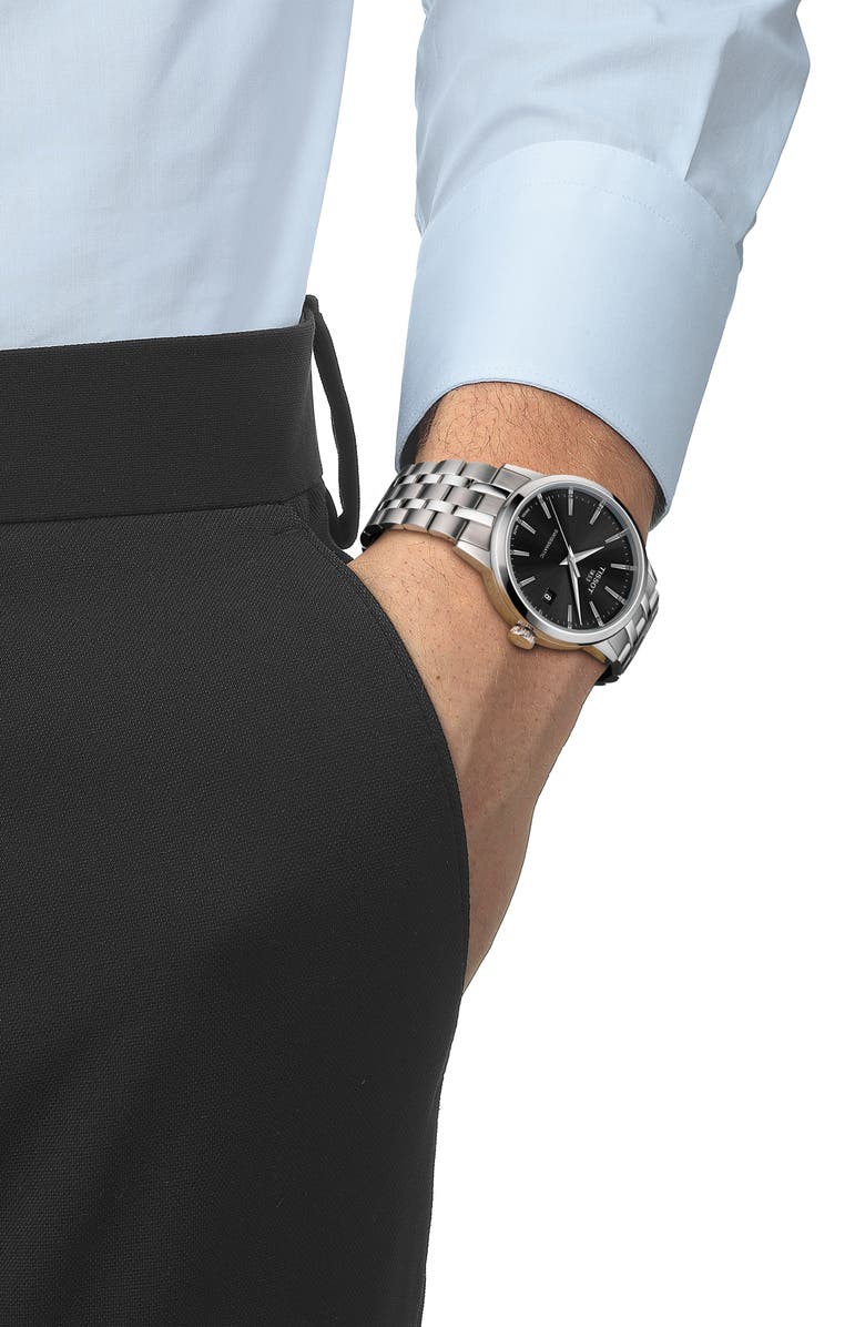 Tissot Classic Dream Automatic Bracelet Watch, 42mm, Alternate, color,