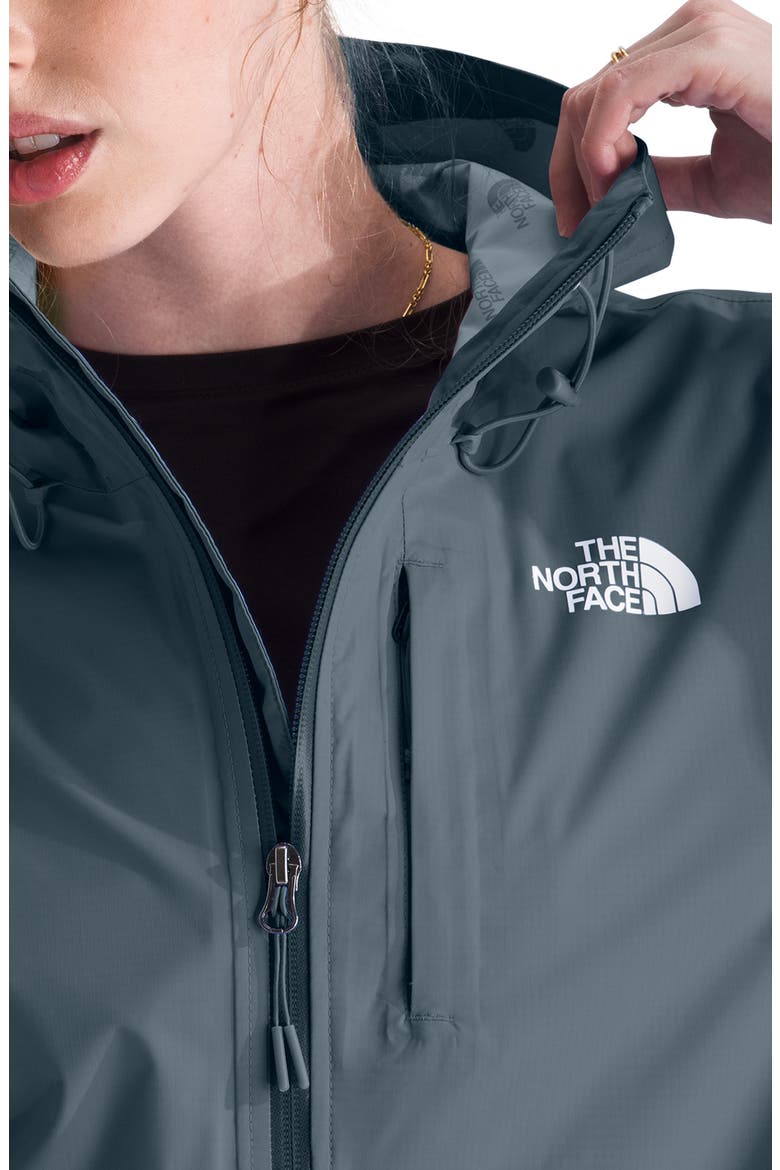 Alta Vista Hooded Water Repellent Jacket, Alternate, color, GRANITE GREY