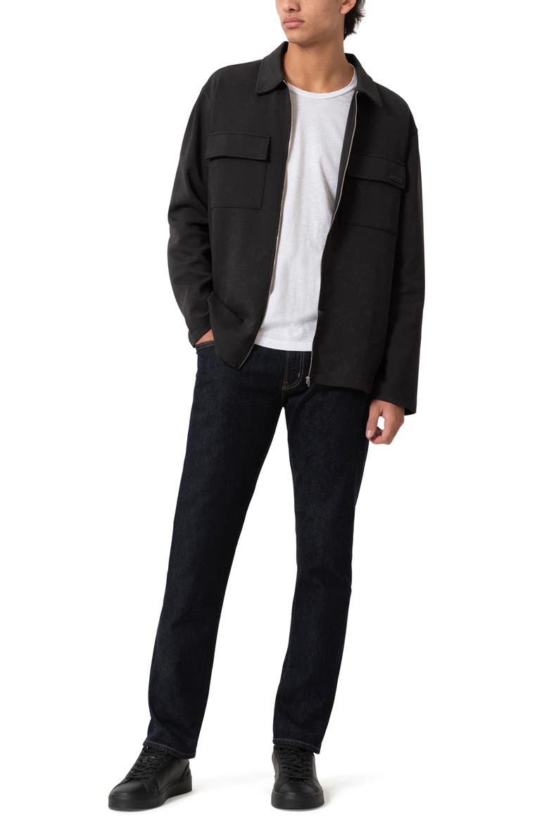 Marcus Slim Straight Leg Jeans, Alternate, color, DEEP SELVEDGE