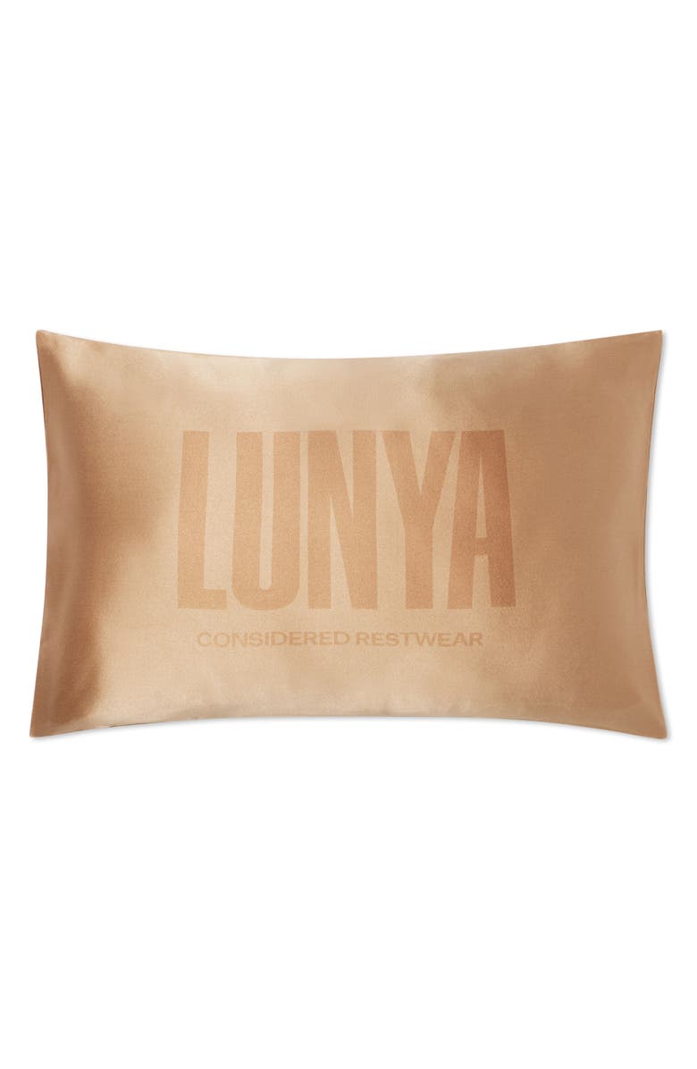 Lunya Washable Silk Blend Travel Pillow, Main, color, 