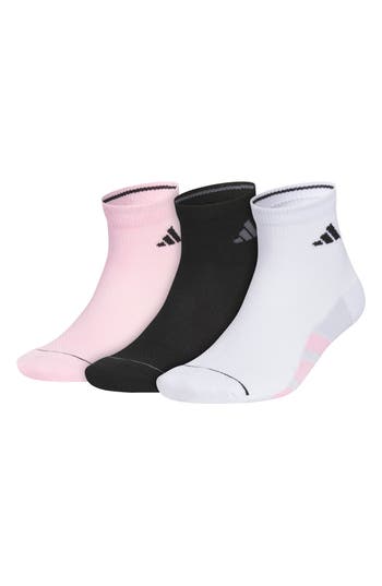 Adidas Originals Adidas Assorted 3-pack All Day Training Quarter Socks In Multi