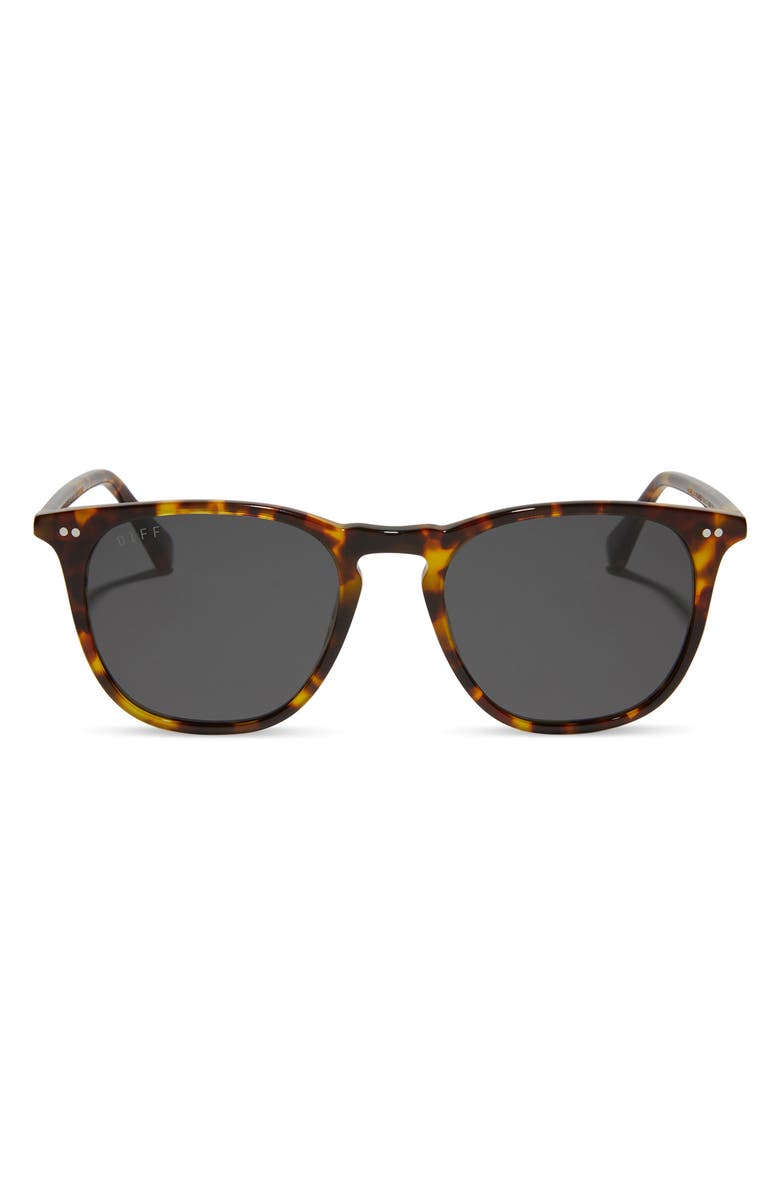 DIFF Maxwell XL 52mm Polarized Square Sunglasses, Main, color,